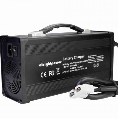 72V25A Aluminum Charger Cooling Fan | UL & CE Certified for Golf Cart/AGV | Fireproof IP20 & 3-Yr Warranty | Li-ion/Lead Acid Compatible