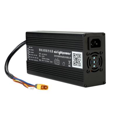 72V7A Waterproof Charger with Fan for E-Bikes/E-Scooters - Sealed Aluminum Case, UL/CE/FCC Certified, Multi-Battery, Fireproof Protection, 3-Yr Warranty